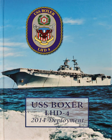 USS Boxer (LHD 4) 2013-2014 Cruisebook