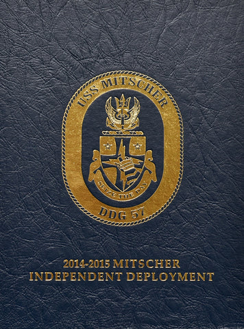 USS Mitscher 2014-15 Cruisebook