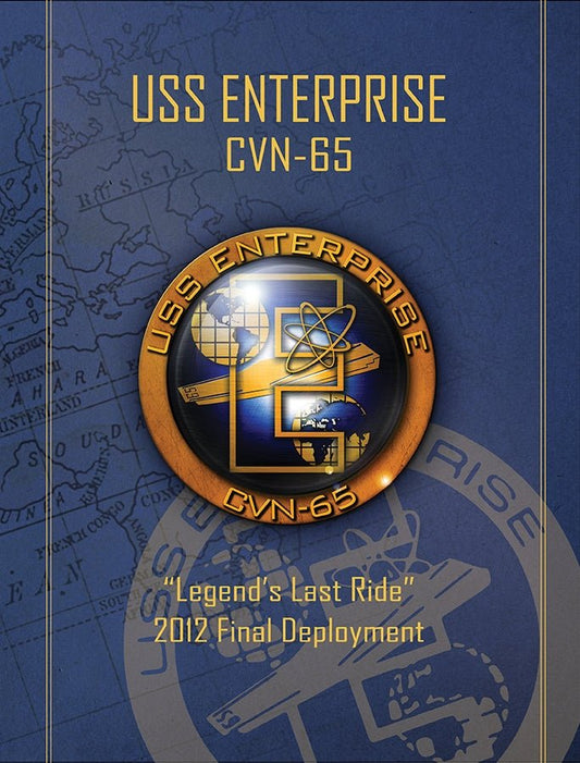 USS Enterprise (CVN - 65) 2012 Final Deployment Cruisebook - Bluewater Publishing
