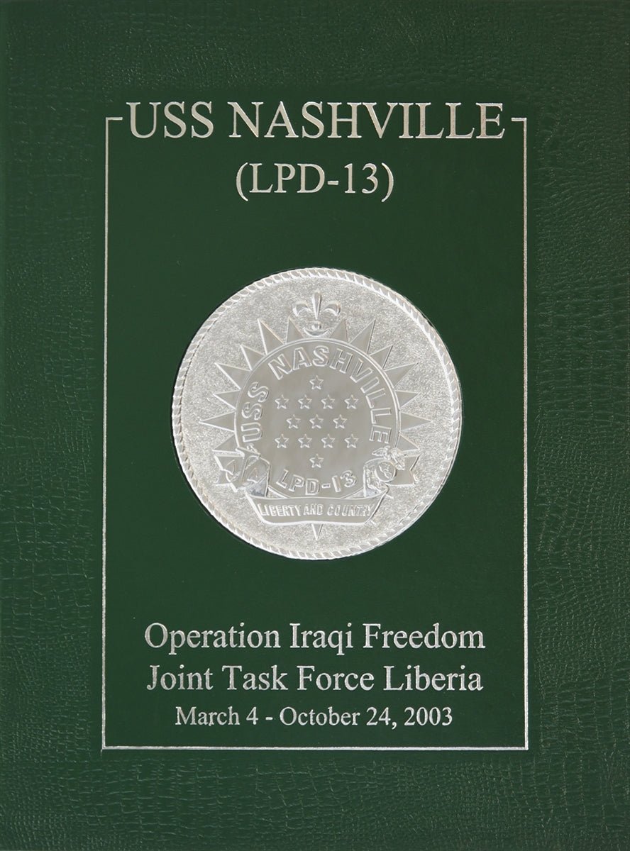 USS Nashville (LPD 13) 2003 OIF Liberia Deployment Cruisebook - Bluewater Publishing