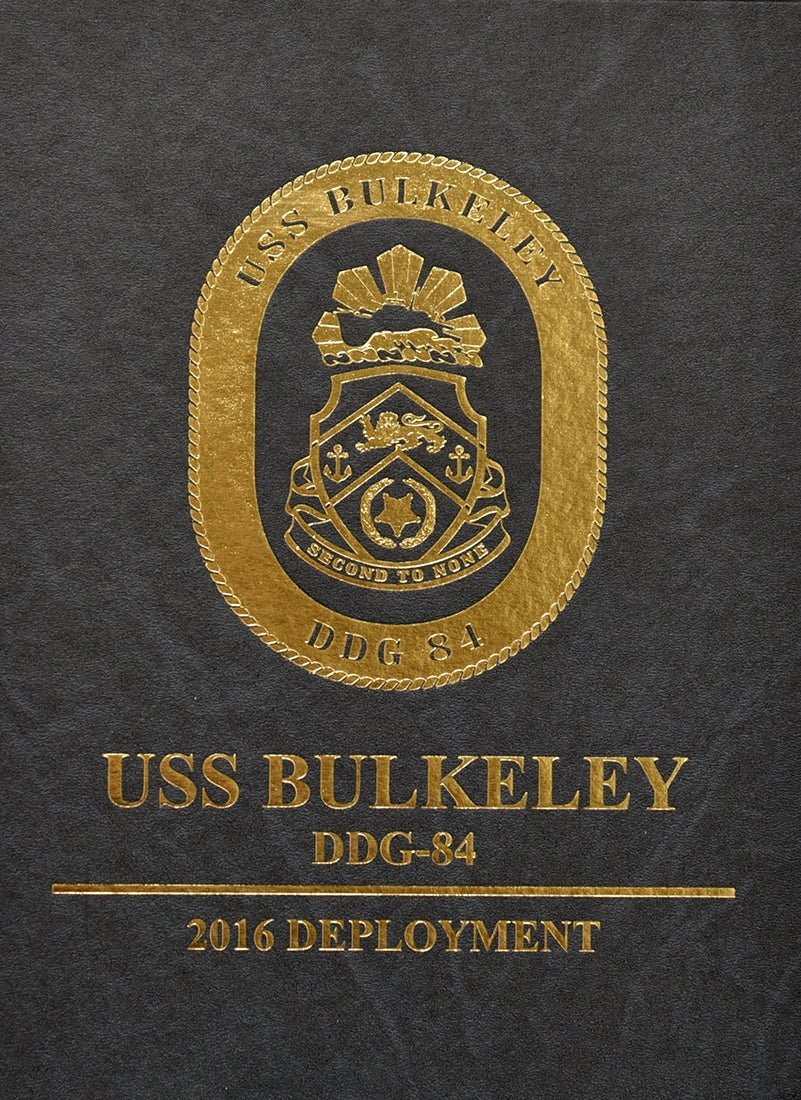 USS Bulkeley Cruisebook 2015 - 2016 - Bluewater Publishing