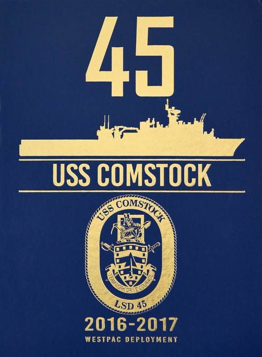 USS Comstock (LSD 45) 2016 - 2017 Deployment - Bluewater Publishing