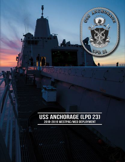 USS Anchorage (LPD 23) 2018 - 2019 Cruisebook - Bluewater Publishing