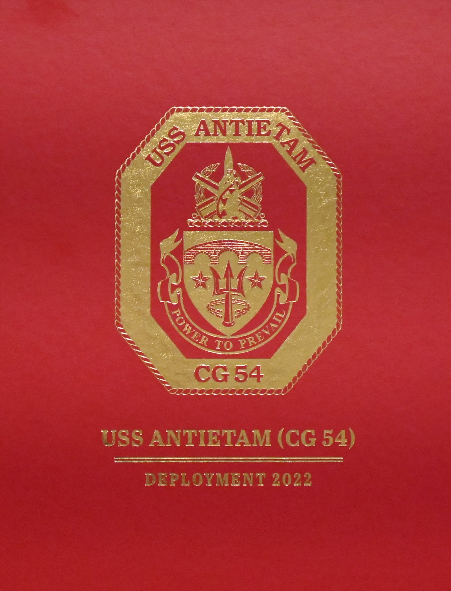 USS Antietam (CG 54) 2022 Deployment Cruisebook - Bluewater Publishing