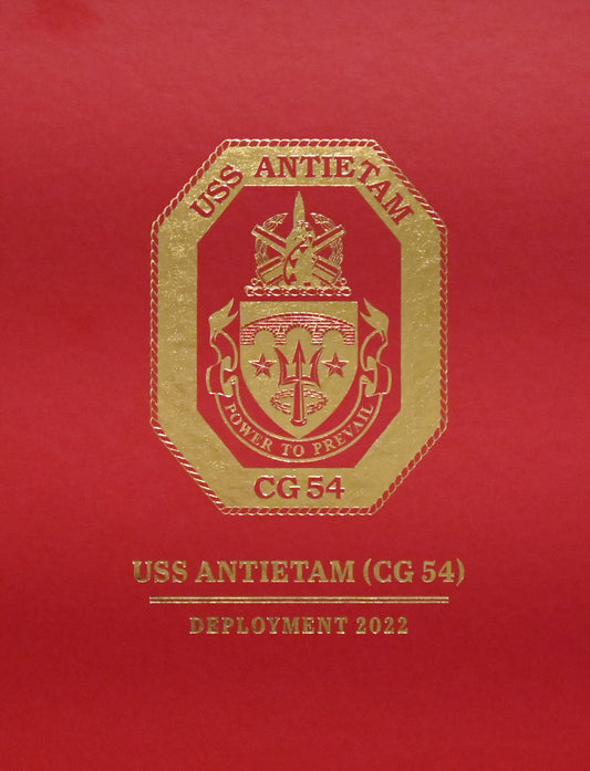 USS Antietam (CG 54) 2022 Deployment Cruisebook - Bluewater Publishing