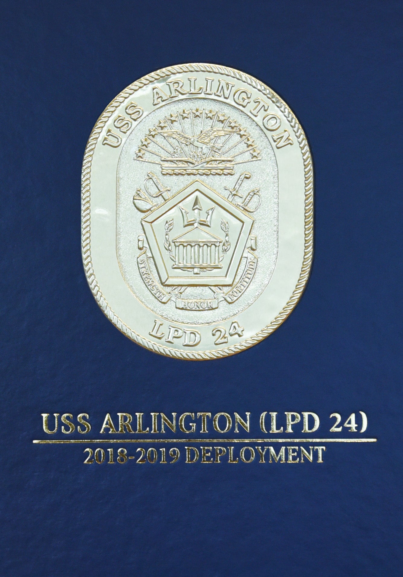USS Arlington (LPD 24) 2018 - 2019 Deployment Cruisebook - Bluewater Publishing