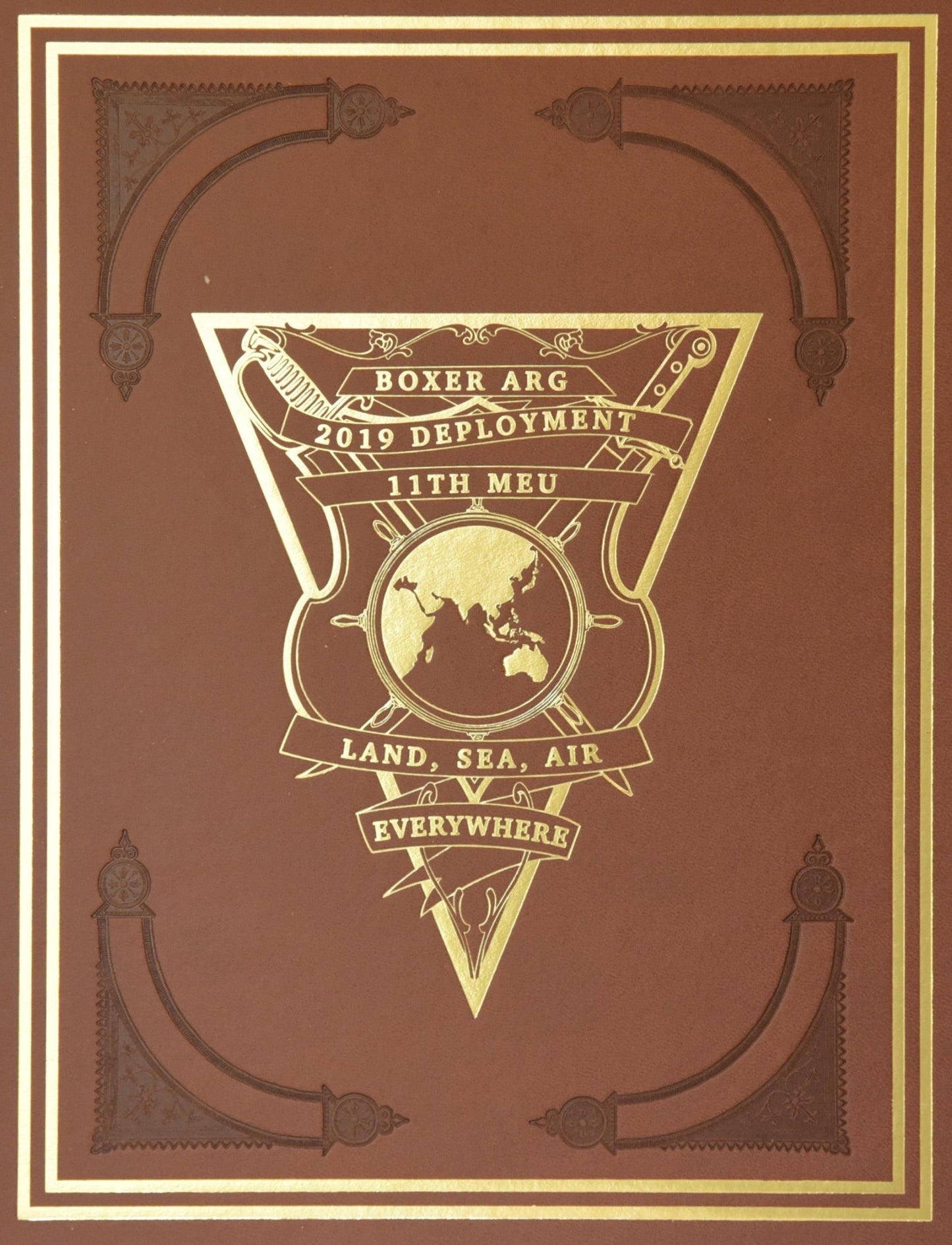 11th Marine Expeditionary Unit and USS Boxer (LHD 4) 2019 Deployment Cruisebook - Bluewater Publishing
