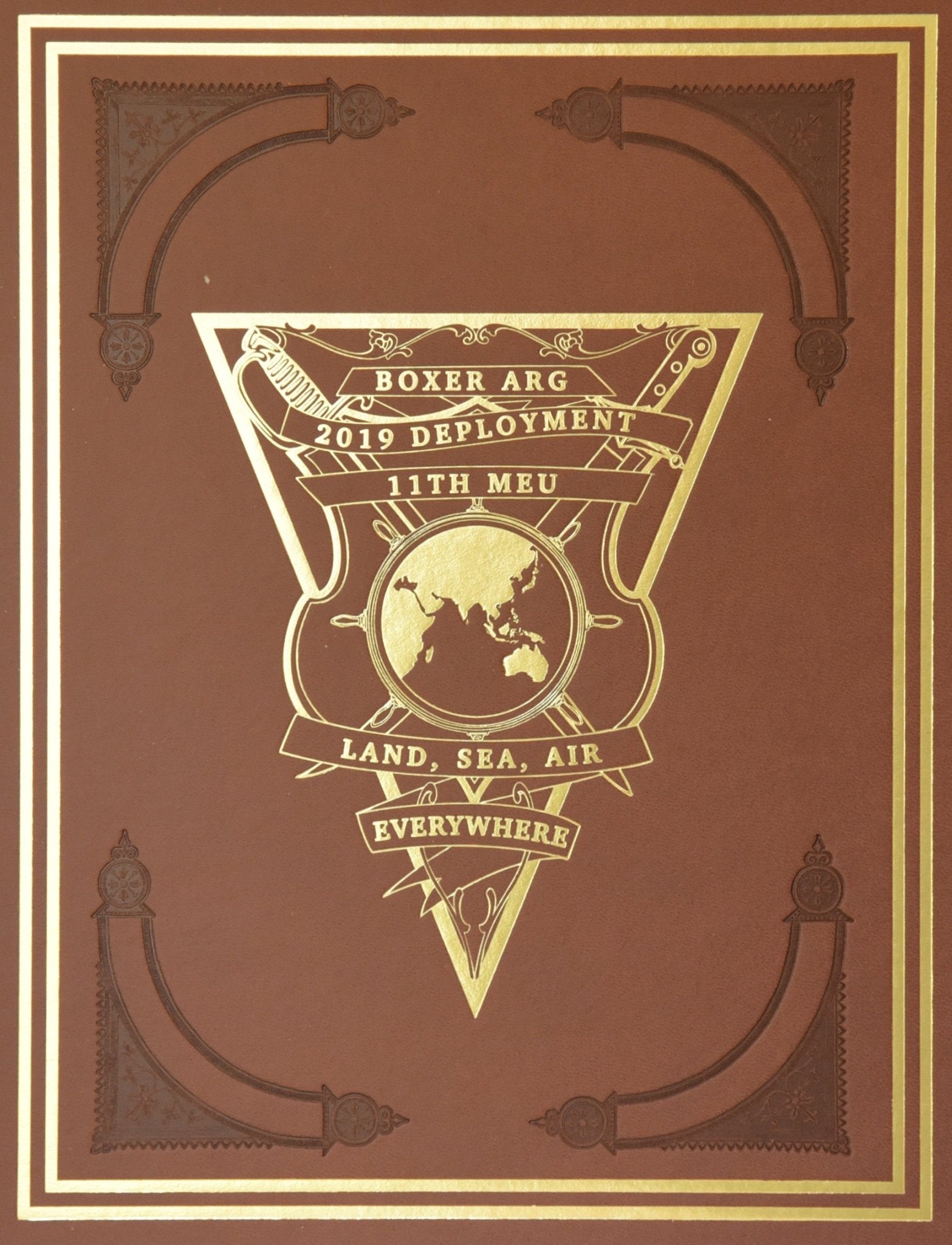 11th Marine Expeditionary Unit and USS Boxer (LHD 4) 2019 Deployment Cruisebook - Bluewater Publishing