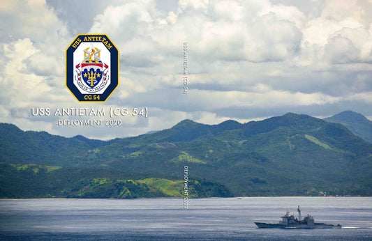 USS Antietam (CG 54) 2020 Deployment Cruisebook - Bluewater Publishing