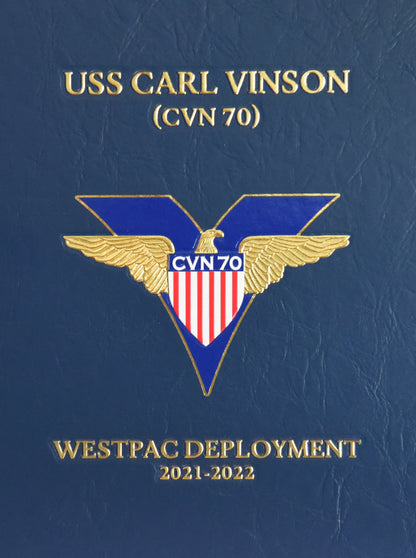 USS Carl Vinson (CVN 70) 2021 - 22 Deployment Cruisebook - Bluewater Publishing