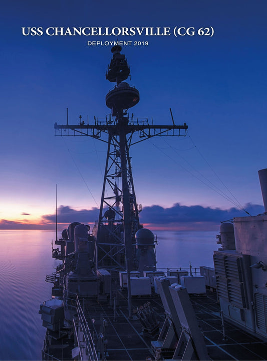 USS Chancellorsville (CG 62) 2019 Deployment Cruisebook - Bluewater Publishing