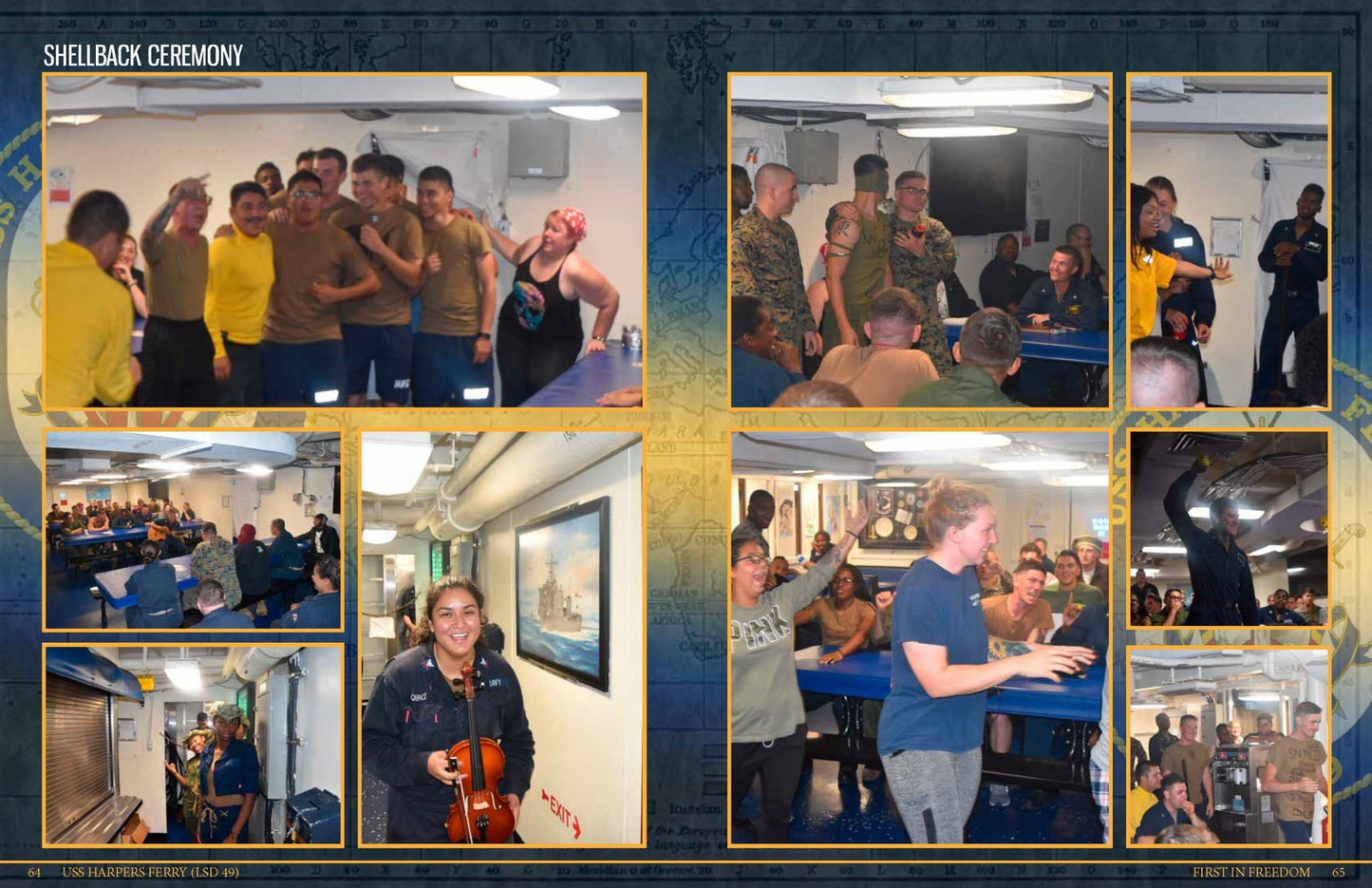 USS Harpers Ferry (LSD 49) 2019 Deployment Cruisebook - Bluewater Publishing