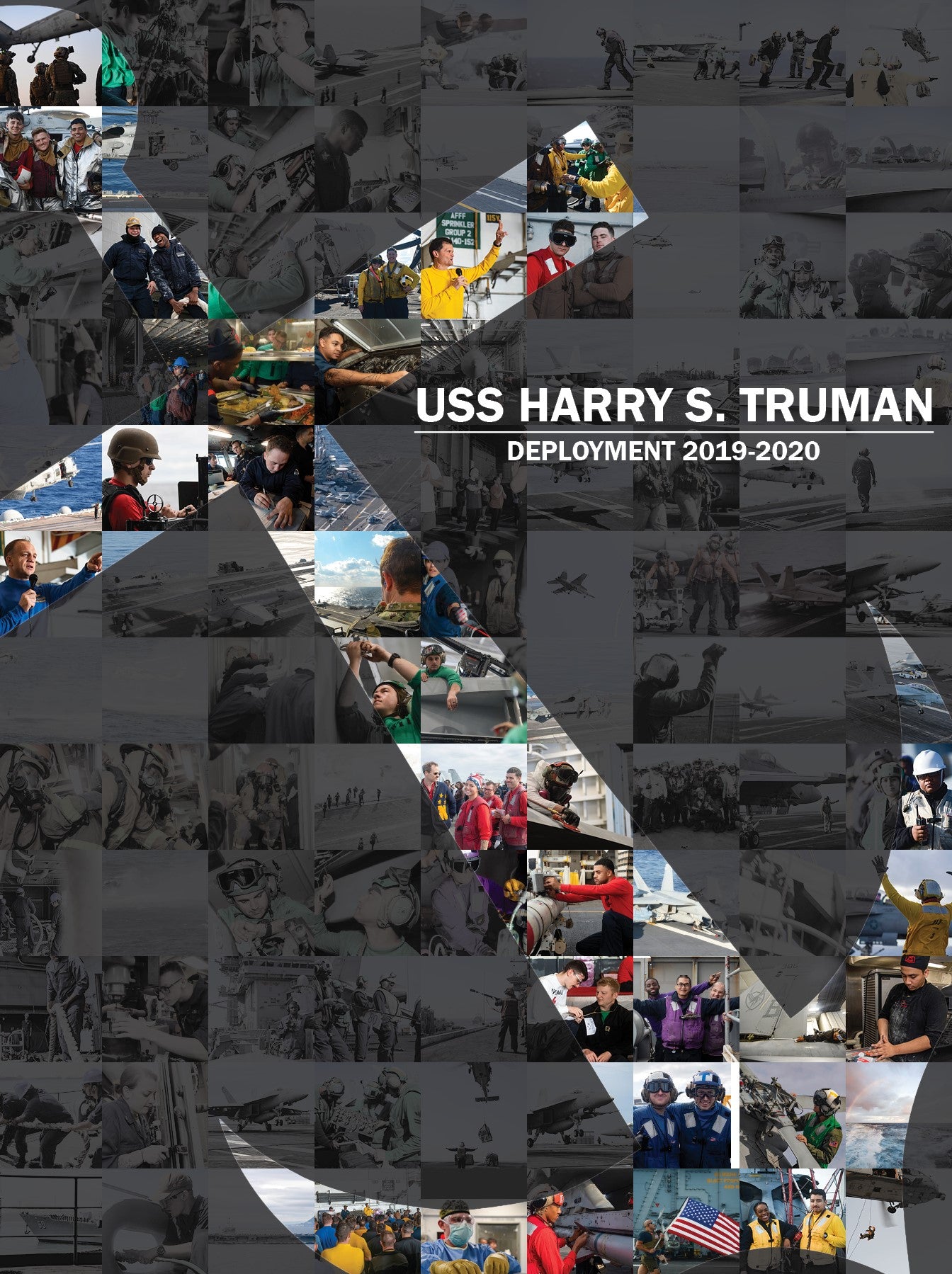 USS Harry S. Truman (CVN 75) 2019 - 2020 Deployment Cruisebook - Bluewater Publishing