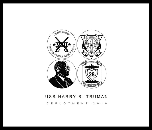 USS Harry S. Truman (CVN 75) 2018 Deployment Cruisebook - Bluewater Publishing