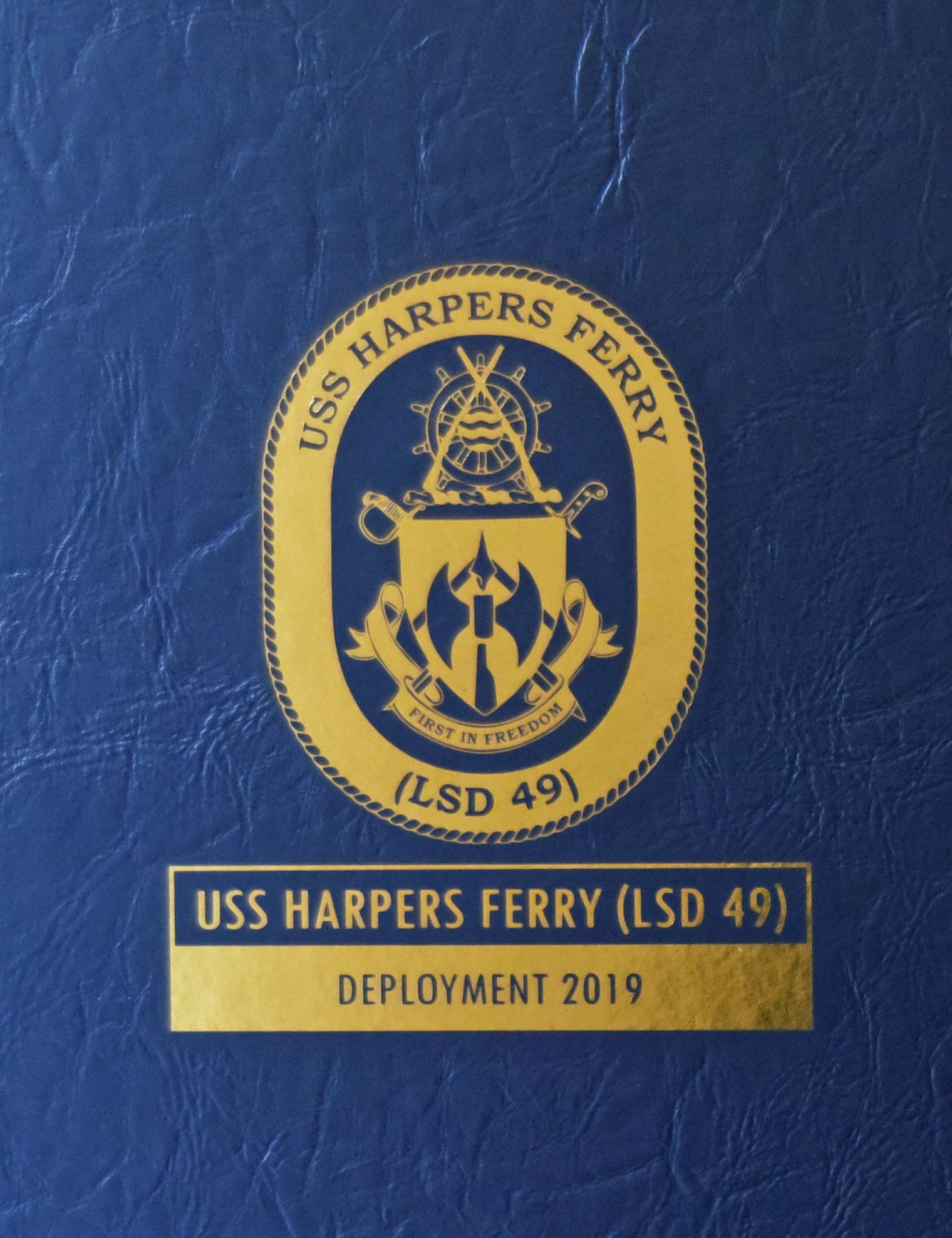 USS Harpers Ferry (LSD 49) 2019 Deployment Cruisebook - Bluewater Publishing