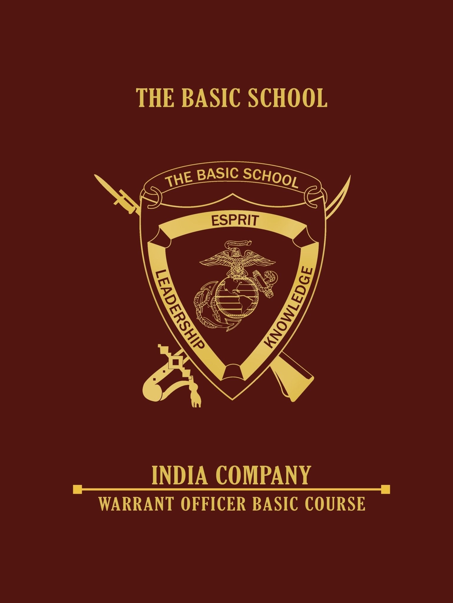 The Basic School - India Company Warrant Officer Course 2021 - Bluewater Publishing