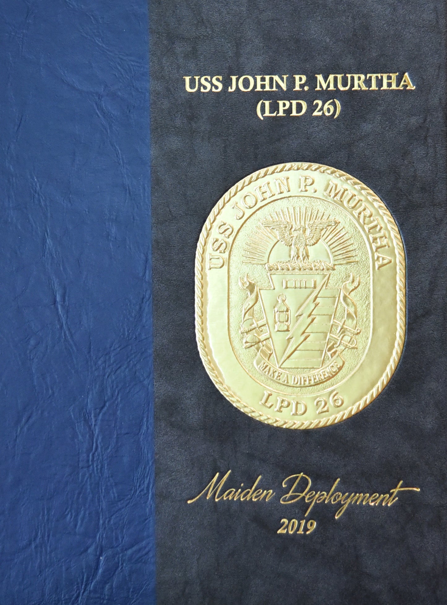 USS John P. Murtha (LPD 26) 2019 Maiden Deployment Cruisebook - Bluewater Publishing