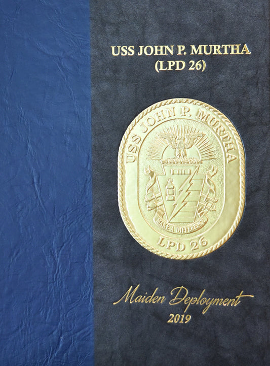 USS John P. Murtha (LPD 26) 2019 Maiden Deployment Cruisebook - Bluewater Publishing