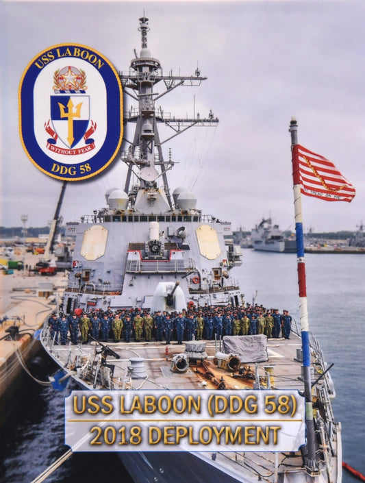 USS Laboon (DDG 58) 2018 Deployment Cruisebook - Bluewater Publishing