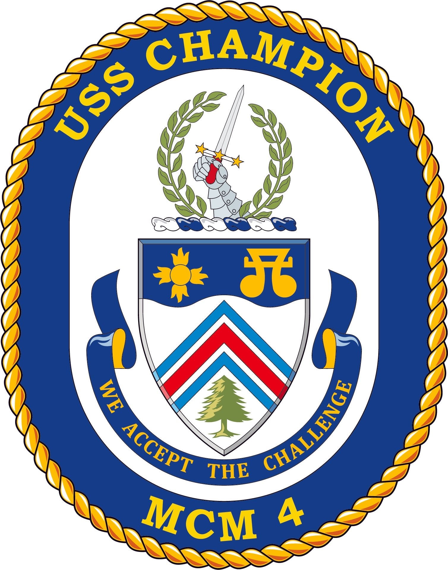 USS Champion (MCM 4) Decommissioning Cruisebook 2020 - Bluewater Publishing