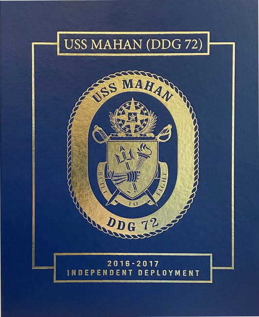 USS Mahan (DDG 72) 2016 - 2017 Deployment Cruisebook - Bluewater Publishing