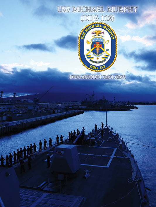 USS Michael Murphy (DDG 112) 2021 Deployment Cruisebook - Bluewater Publishing