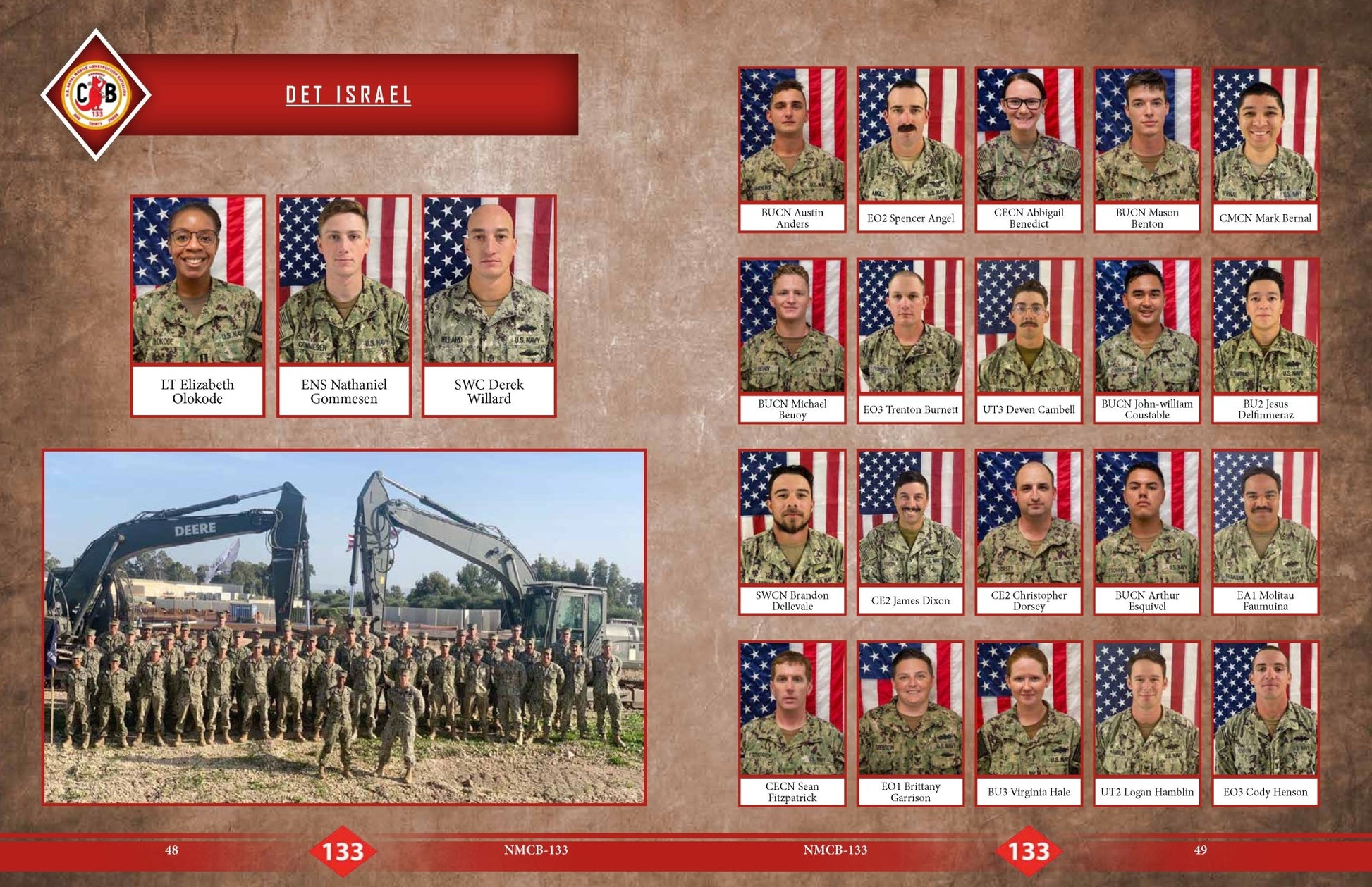 NMCB - 133 2020 - 2021 Deployment Cruisebook - Bluewater Publishing