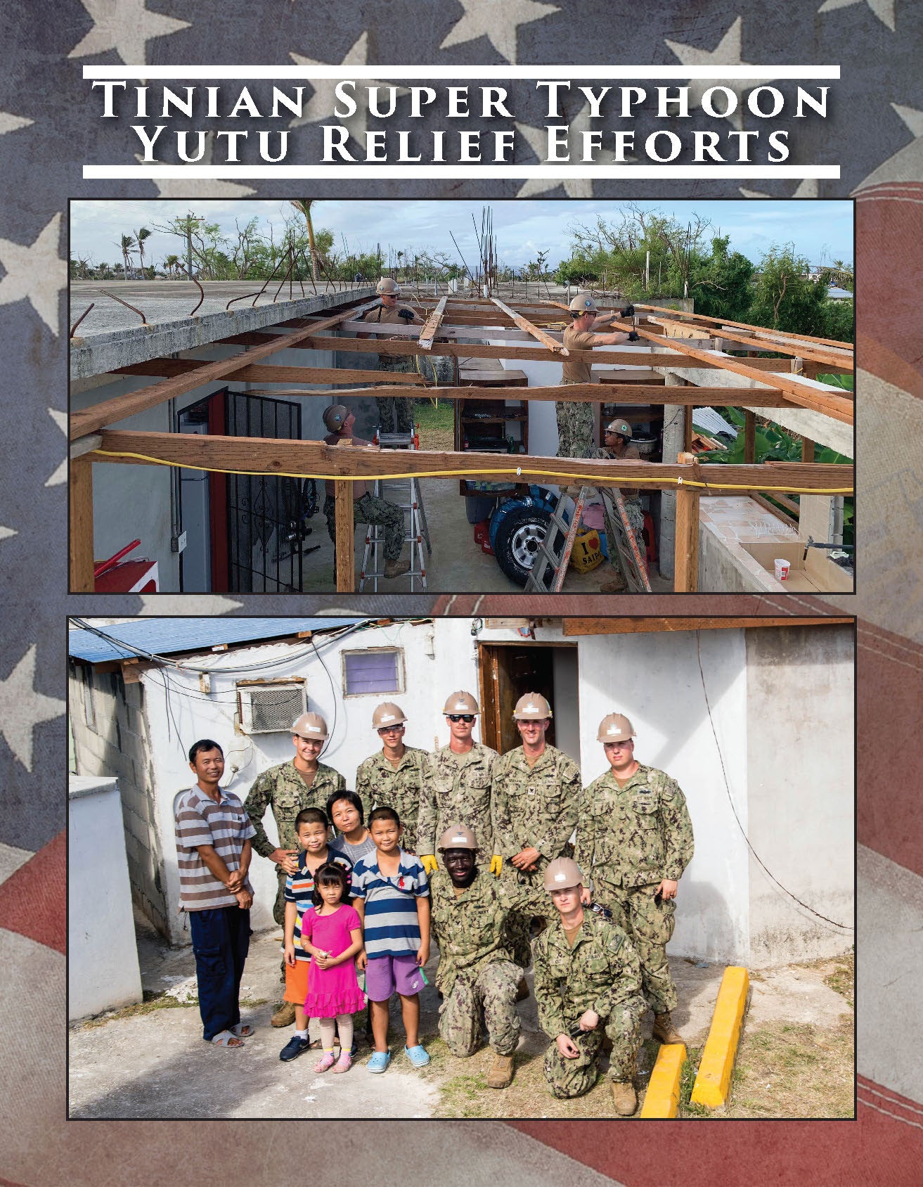 Naval Mobile Construction Battalion Three (NMCB 3) 2018 - 19 Deployment Cruisebook - Bluewater Publishing