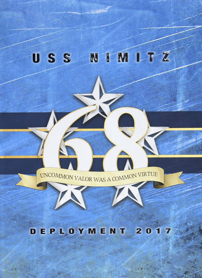 USS Nimitz (CVN 68) 2017 Deployment Cruisebook - Bluewater Publishing