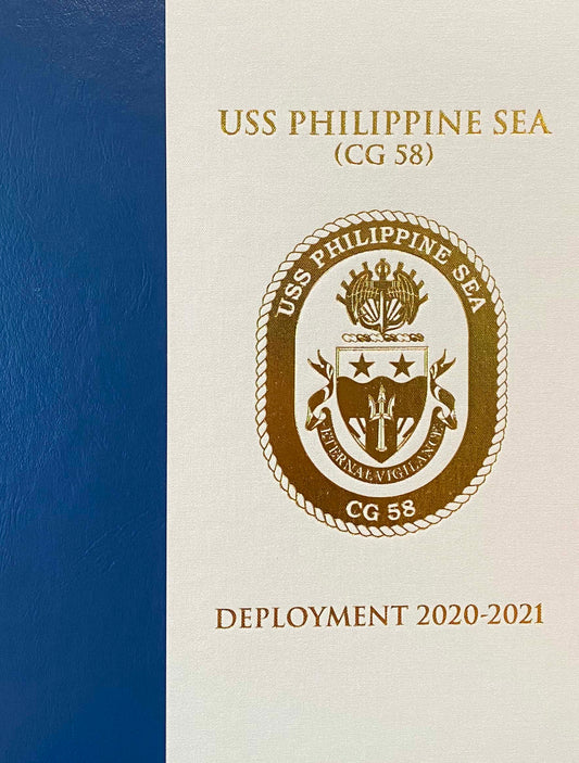 USS Philippine Sea (CG 58) 2020 - 2021 Deployment Cruisebook - Bluewater Publishing