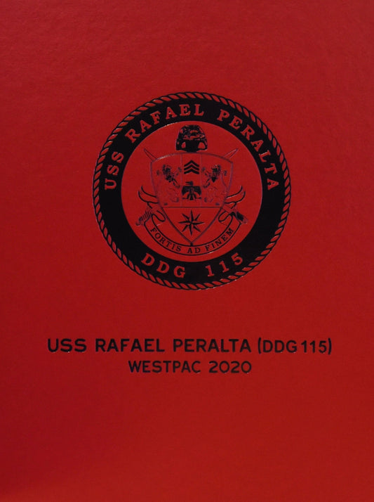 USS Rafael Peralta (DDG 115) 2020 Deployment Cruisebook - Bluewater Publishing