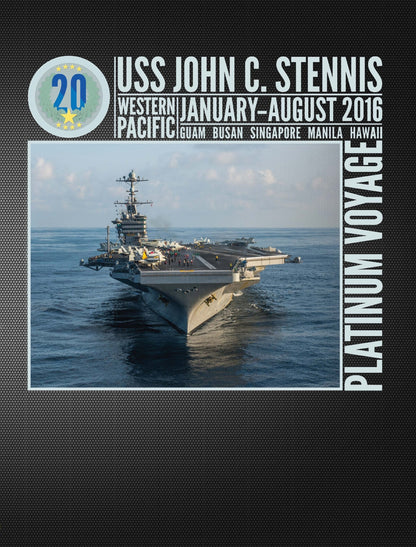 USS John C. Stennis (CVN - 74) 2016 Deployment Cruisebook - Bluewater Publishing