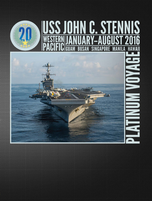 USS John C. Stennis (CVN - 74) 2016 Deployment Cruisebook - Bluewater Publishing