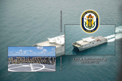 USNS Burlington (EPF 10) 2021 Deployment Cruisebook