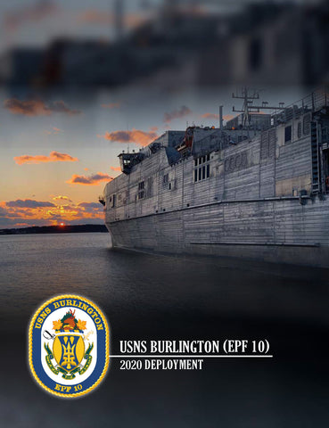USNS Burlington (EPF 10) 2020 Deployment Cruisebook