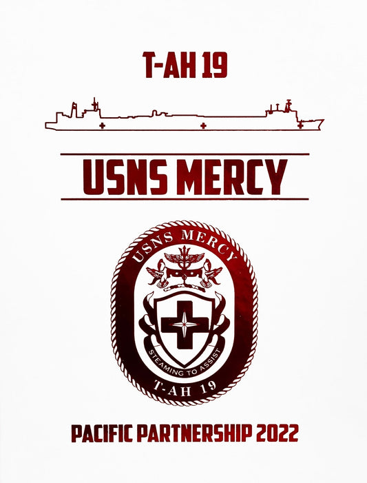 USNS Mercy (T - AH 19) 2022 Pacific Partnership Cruisebook - Bluewater Publishing