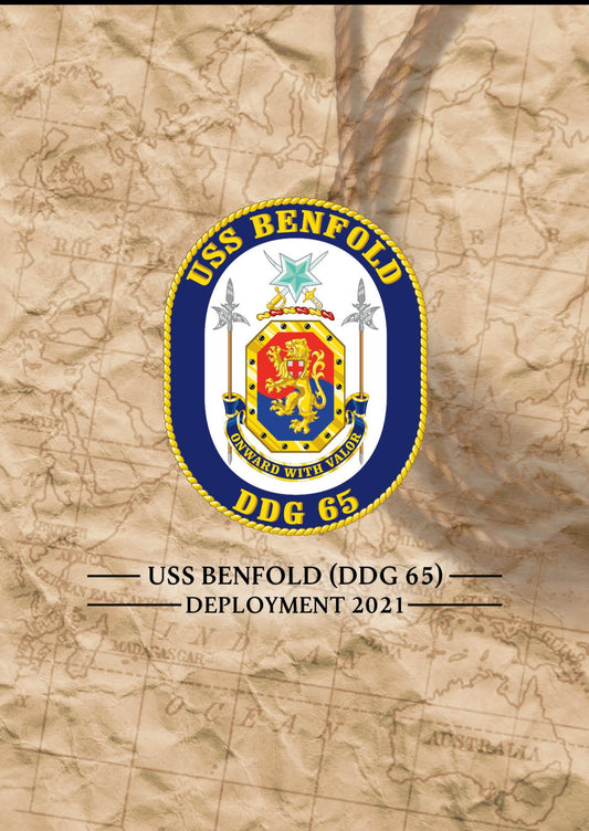 USS Benfold (DDG 65) 2021 Deployment Cruisebook - Bluewater Publishing