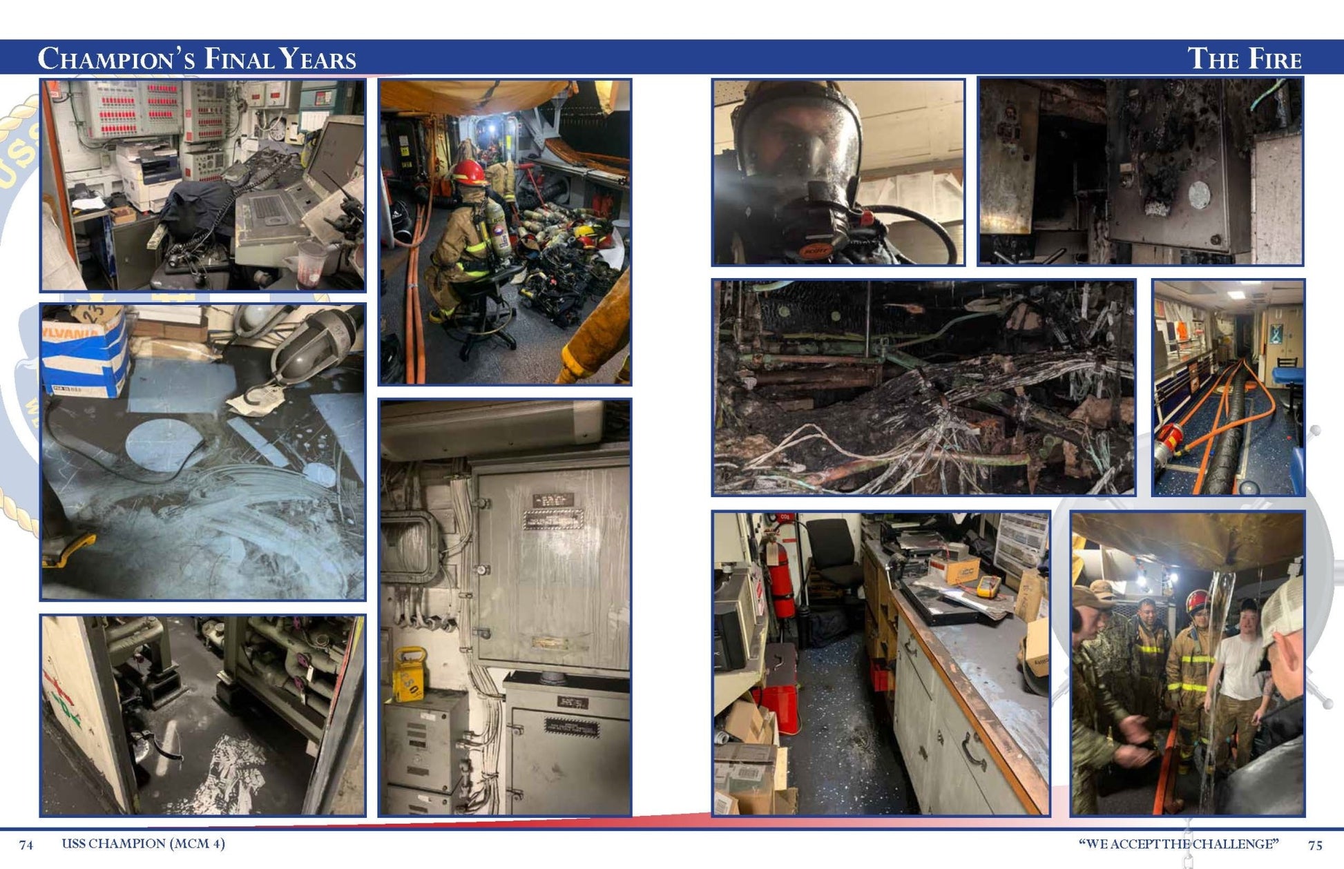 USS Champion (MCM 4) Decommissioning Cruisebook 2020 - Bluewater Publishing