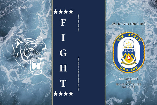 USS Dewey (DDG 105) 2022 Deployment Cruisebook - Bluewater Publishing