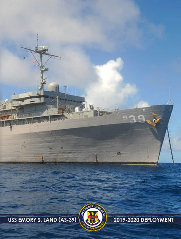 USS Emory S. Land (AS-39) 2019-2020 Deployment Cruisebook