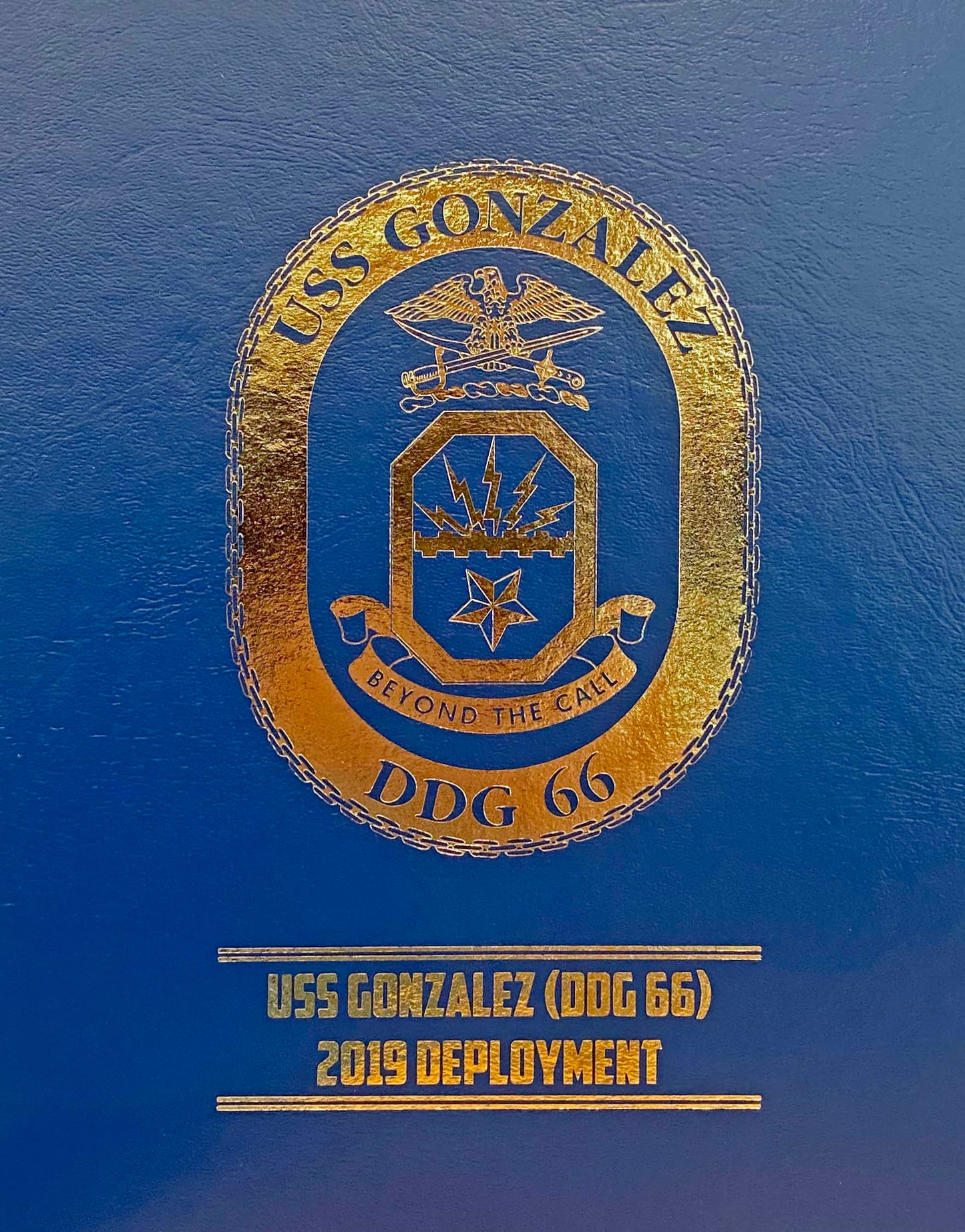 USS Gonzalez (DDG 66) 2019 Deployment Cruisebook - Bluewater Publishing