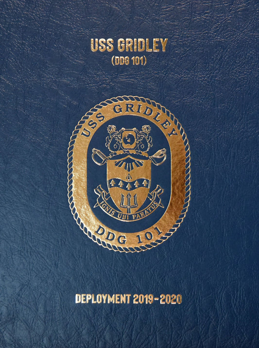 USS Gridley (DDG 101) 2019 - 2020 Deployment Cruisebook - Bluewater Publishing