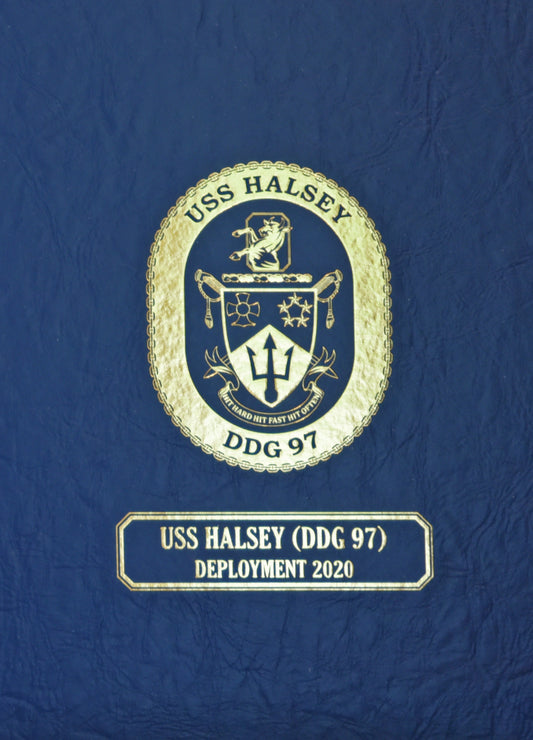 USS Halsey (DDG 97) 2020 Deployment Cruisebook - Bluewater Publishing