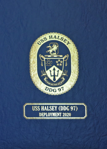 USS Halsey (DDG 97) 2020-2021 Deployment Cruisebook