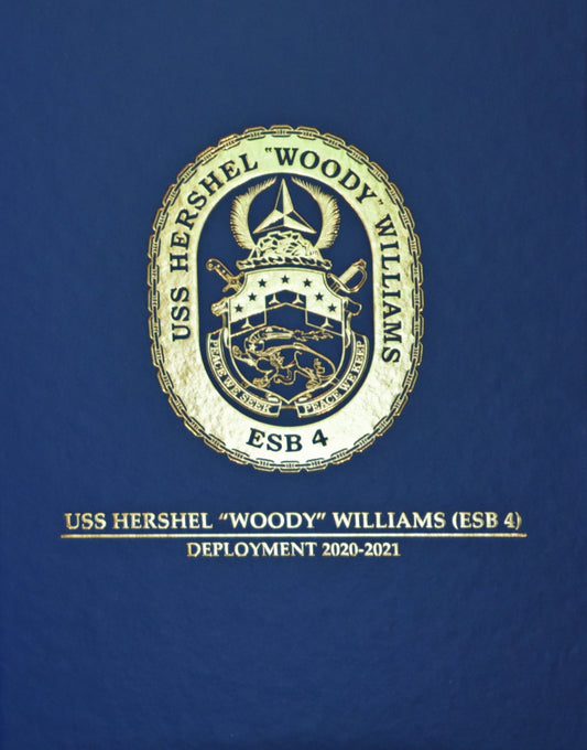 USS Hershel Woody Williams (ESB - 4) 2020 Cruisebook - Bluewater Publishing