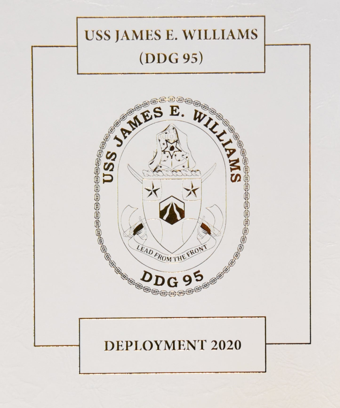 USS James E. Williams (DDG 95) 2020 Deployment Cruisebook - Bluewater Publishing