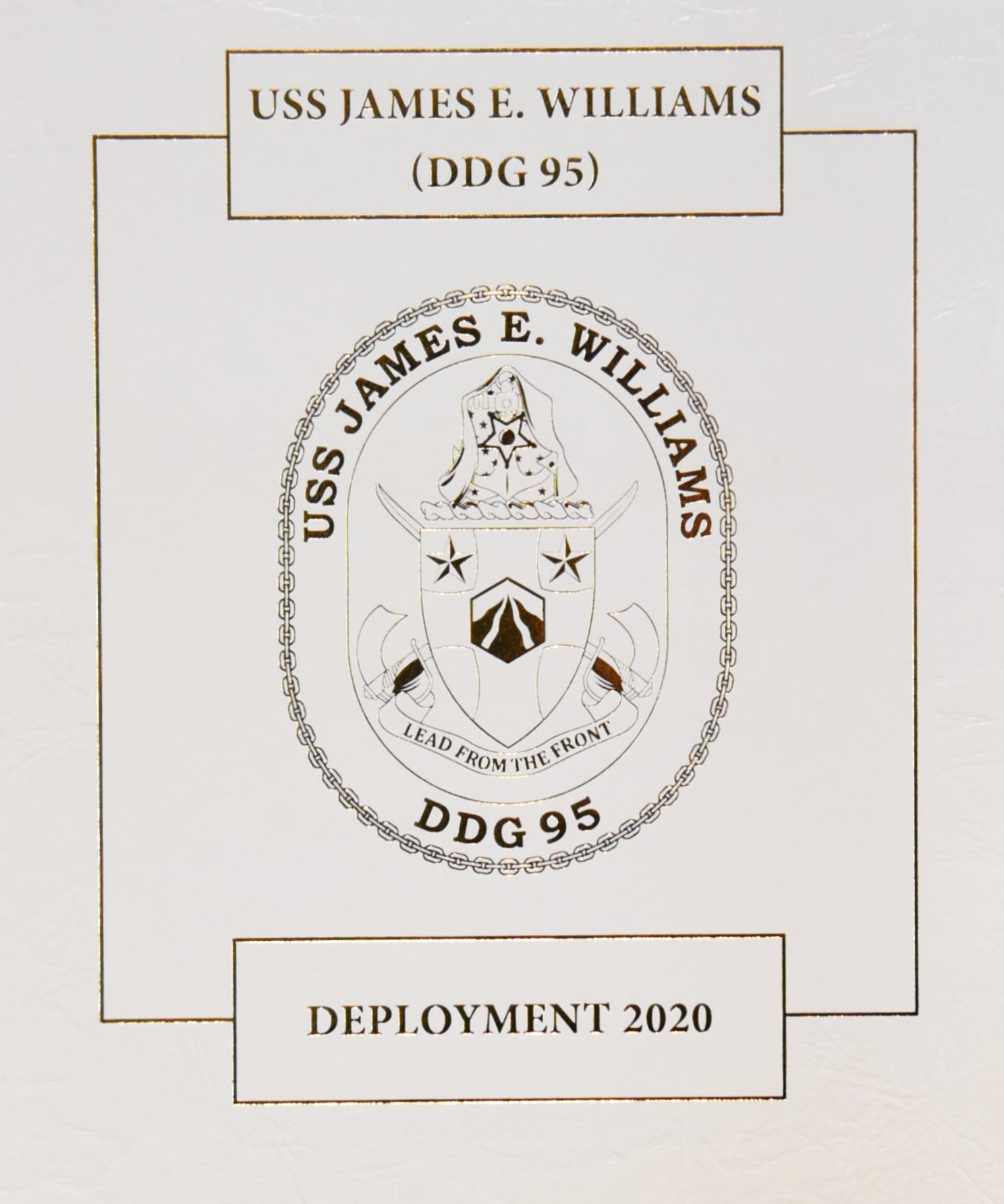 USS James E. Williams (DDG 95) 2020 Deployment Cruisebook - Bluewater Publishing