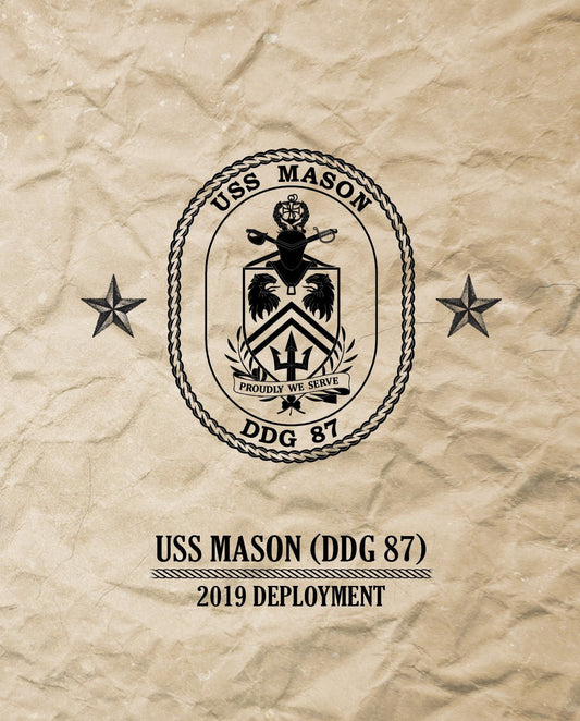 USS Mason (DDG 87) 2019 Deployment Cruisebook - Bluewater Publishing