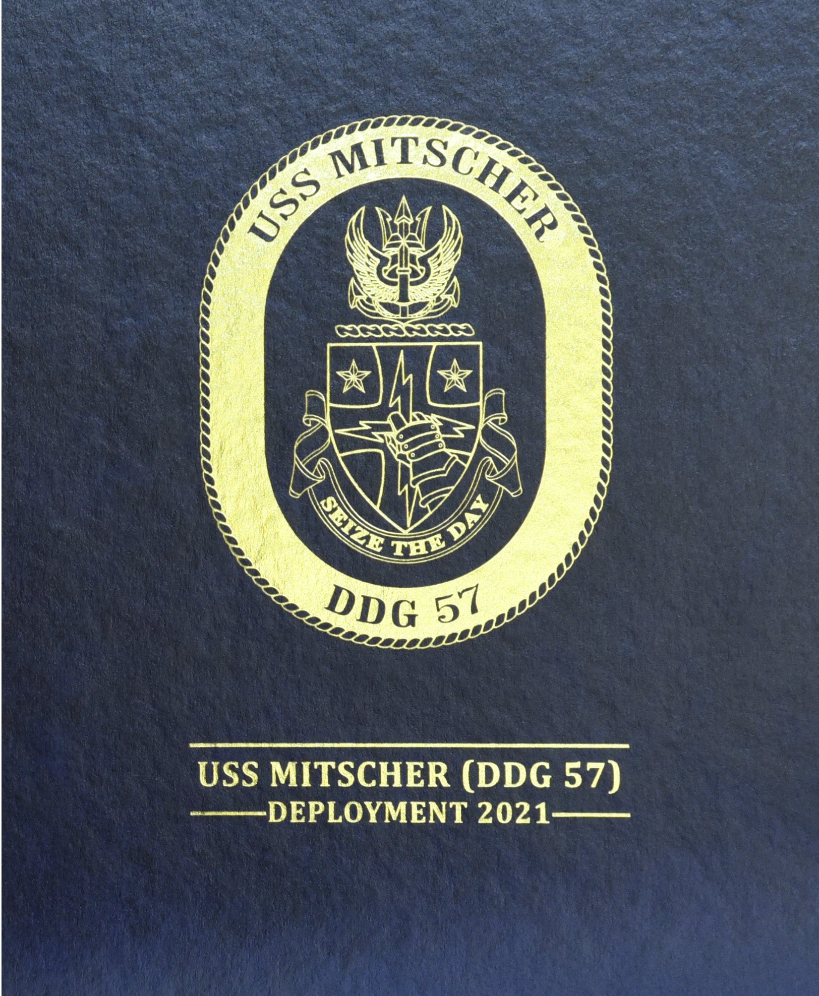 USS Mitscher (DDG 57) 2021 Deployment Cruisebook - Bluewater Publishing