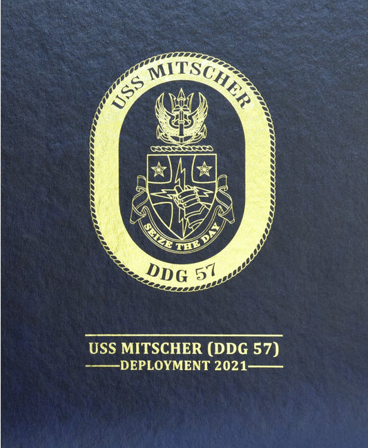 USS Mitscher (DDG 57) 2021 Deployment Cruisebook - Bluewater Publishing